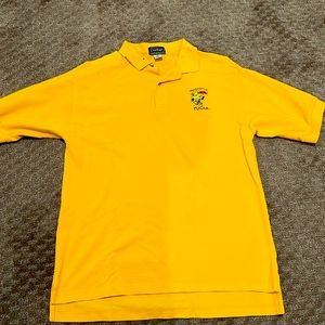 vintage tulsa university collard shirt